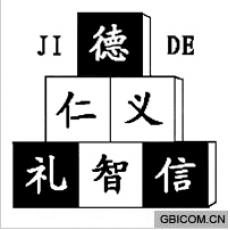 德仁义礼智信;...